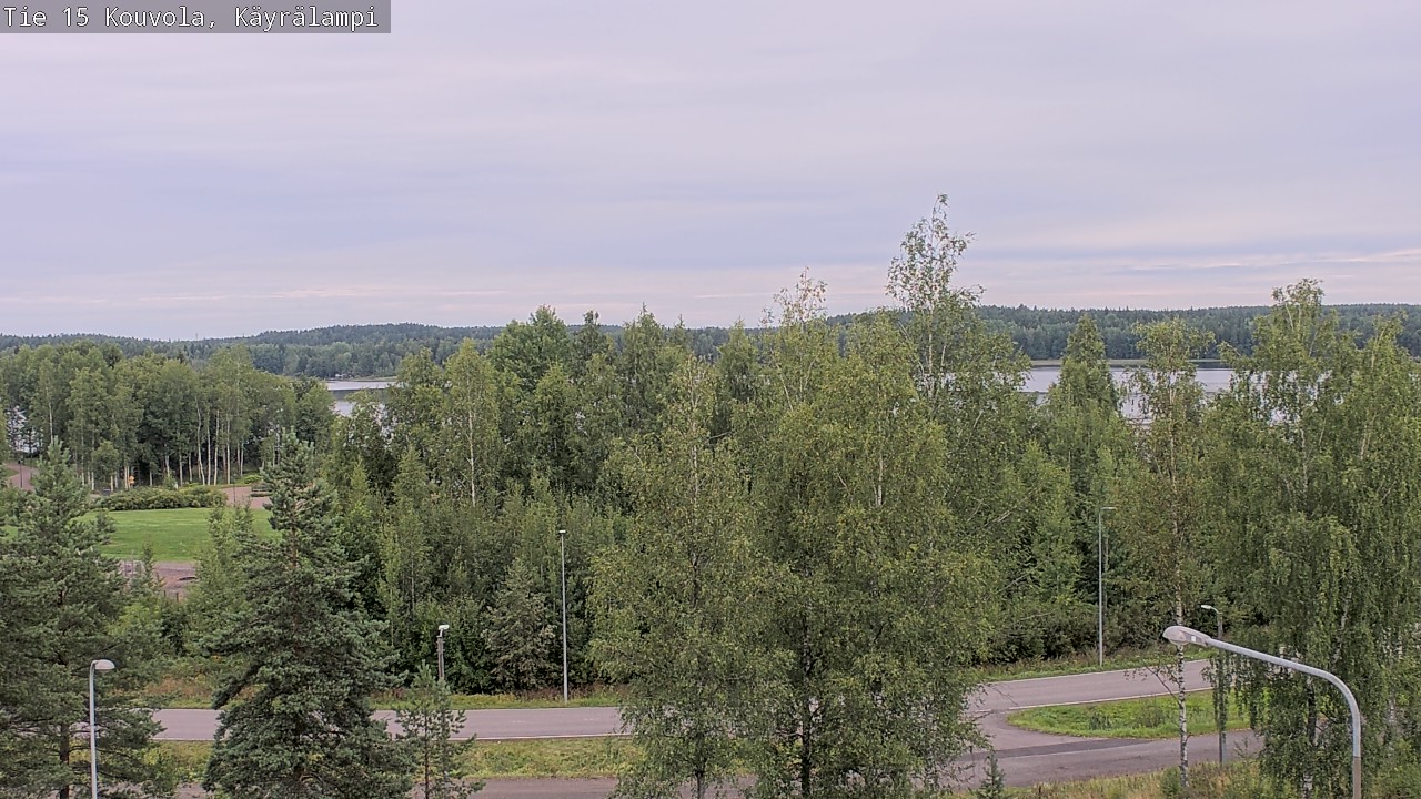 Weather Camera Image Road 15 Kouvola, Käyrälampi, Kouvola, Kymenlaakso