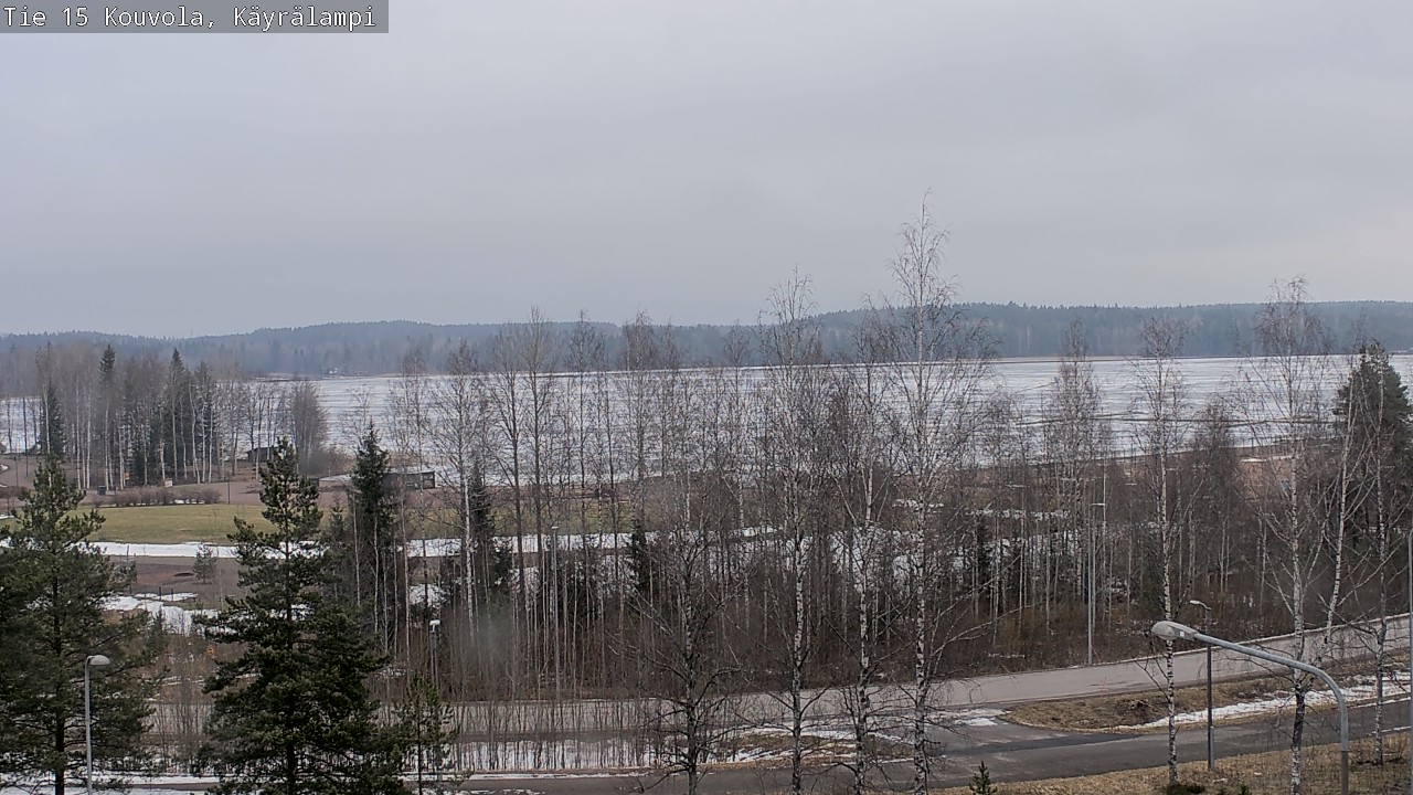 Weather Camera Image Road 15 Kouvola, Käyrälampi, Kouvola, Kymenlaakso