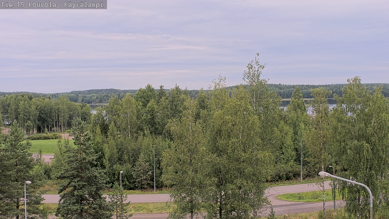Weather Camera Image Road 15 Kouvola, Käyrälampi, Kouvola, Kymenlaakso