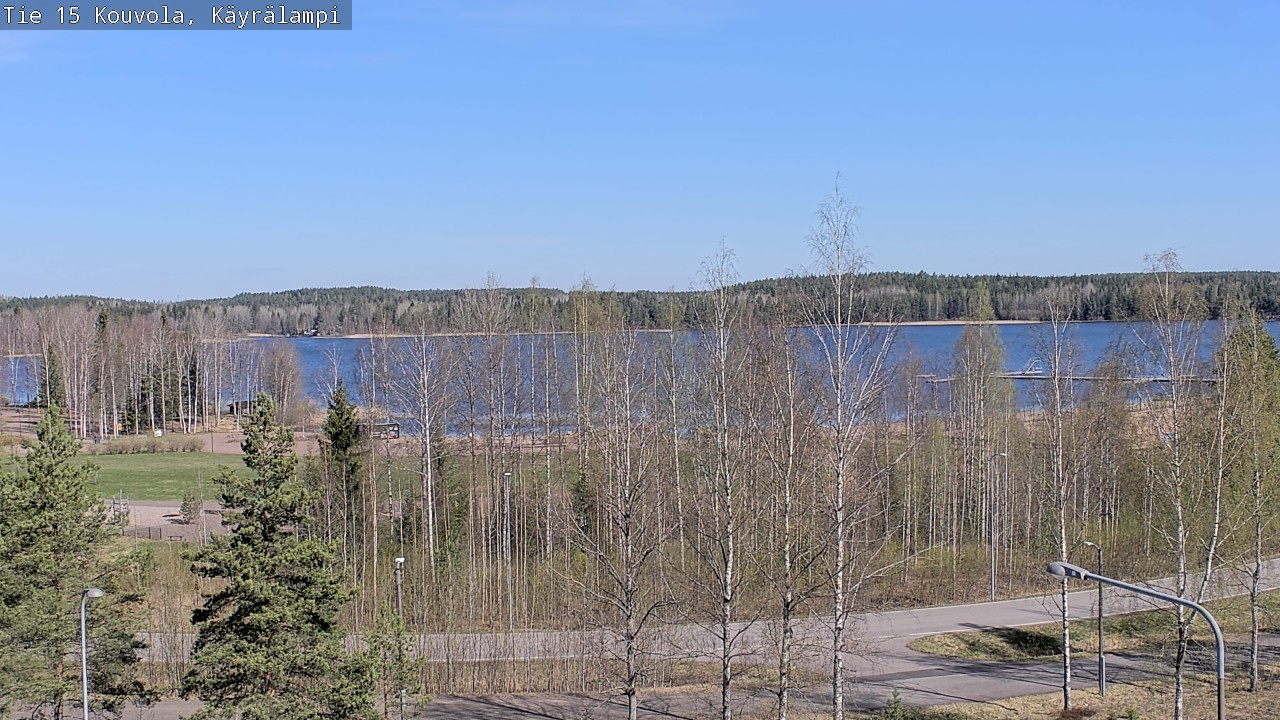 Weather Camera Image Road 15 Kouvola, Käyrälampi, Kouvola, Kymenlaakso