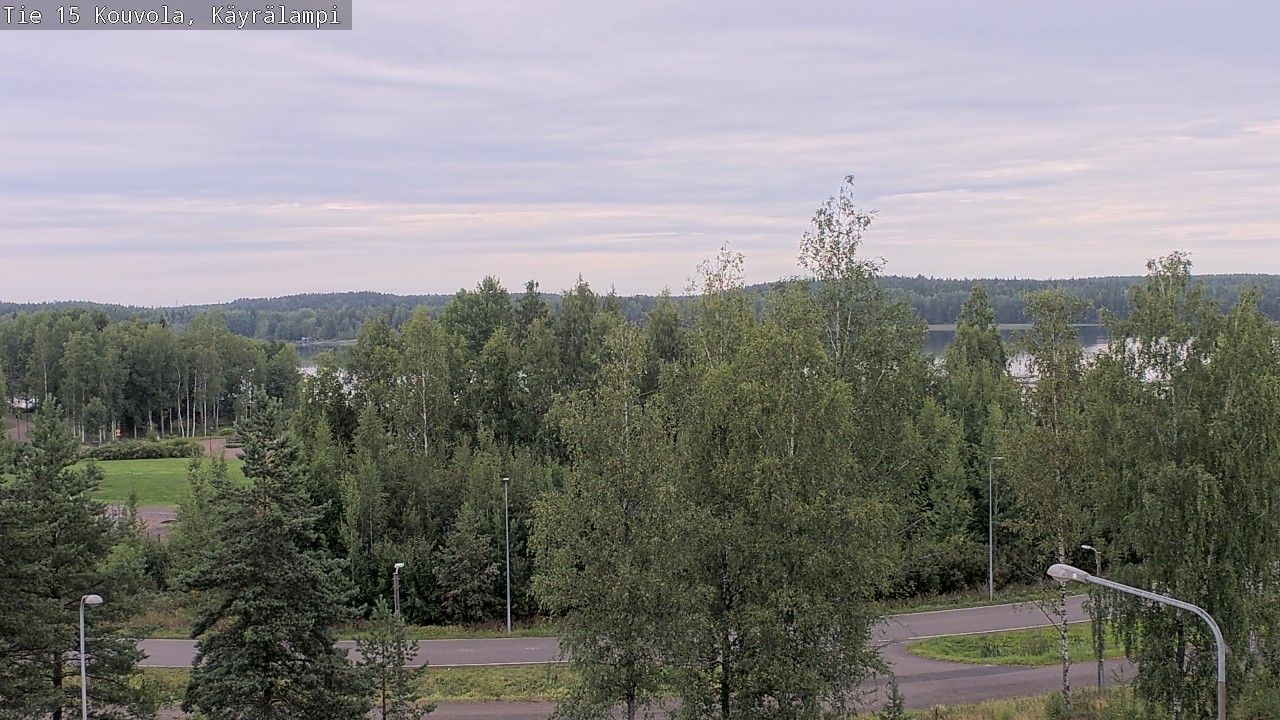 Weather Camera Image Road 15 Kouvola, Käyrälampi, Kouvola, Kymenlaakso