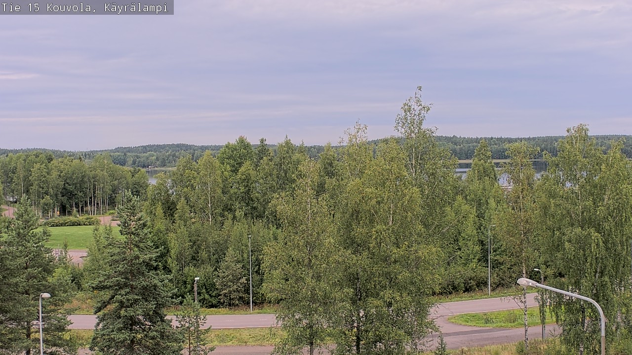 Weather Camera Image Road 15 Kouvola, Käyrälampi, Kouvola, Kymenlaakso