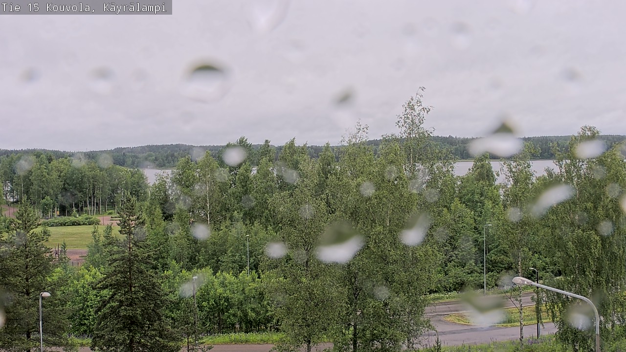 Weather Camera Image Väg 15 Kouvola, Käyrälampi, Kouvola, Kymenlaakso