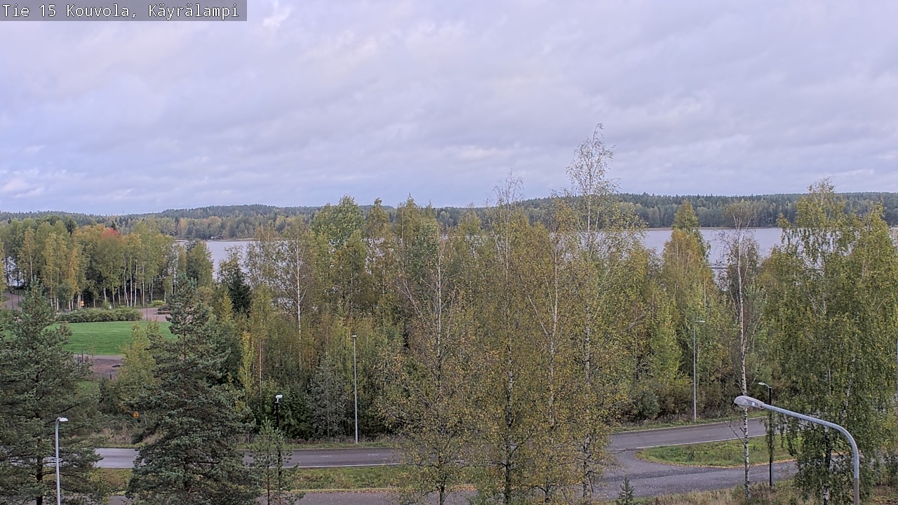 Weather Camera Image Road 15 Kouvola, Käyrälampi, Kouvola, Kymenlaakso