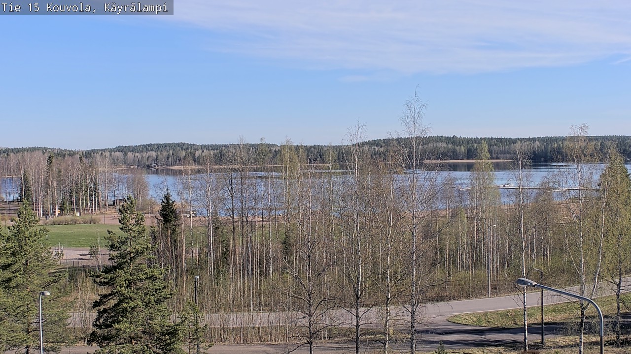 Weather Camera Image Road 15 Kouvola, Käyrälampi, Kouvola, Kymenlaakso