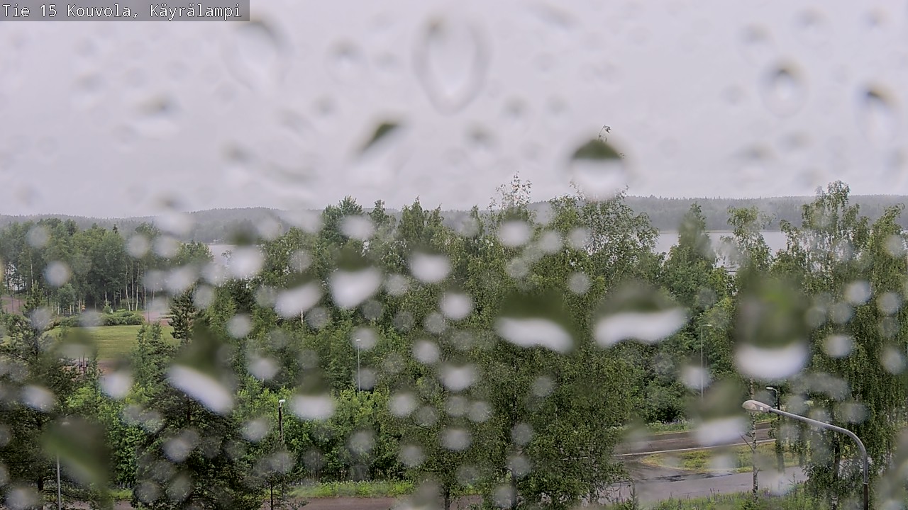 Weather Camera Image Väg 15 Kouvola, Käyrälampi, Kouvola, Kymenlaakso