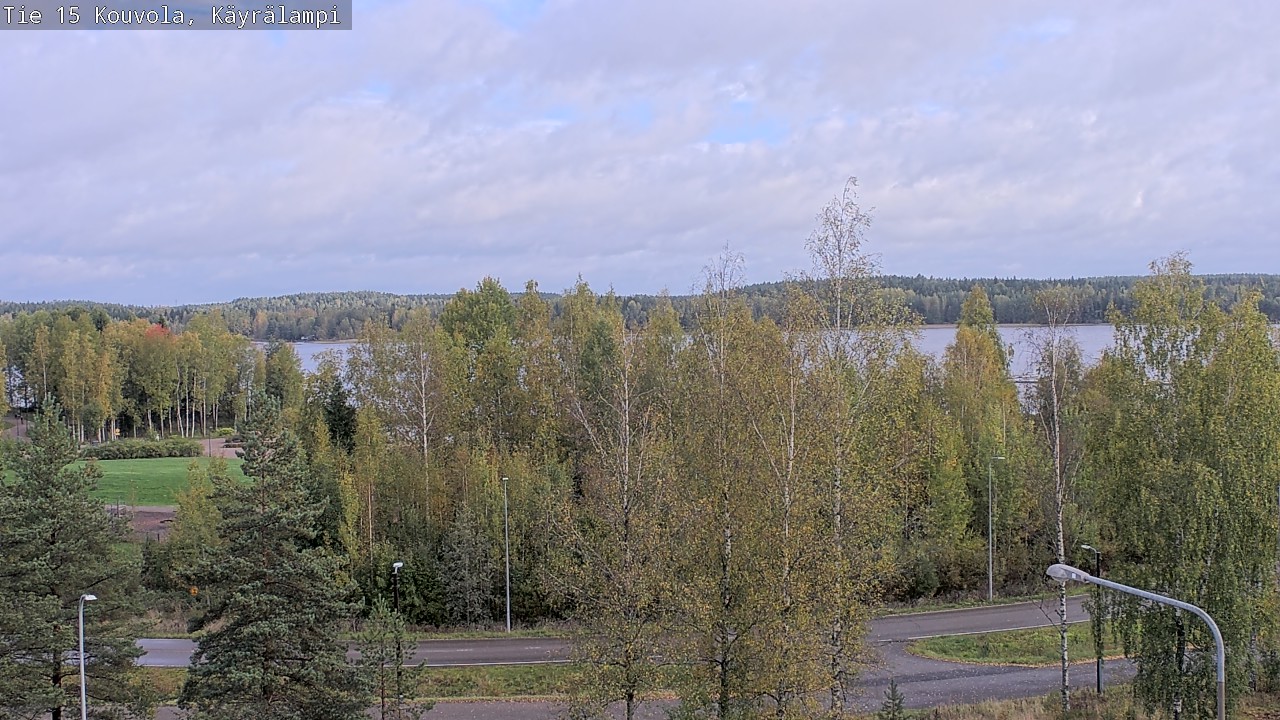 Weather Camera Image Road 15 Kouvola, Käyrälampi, Kouvola, Kymenlaakso