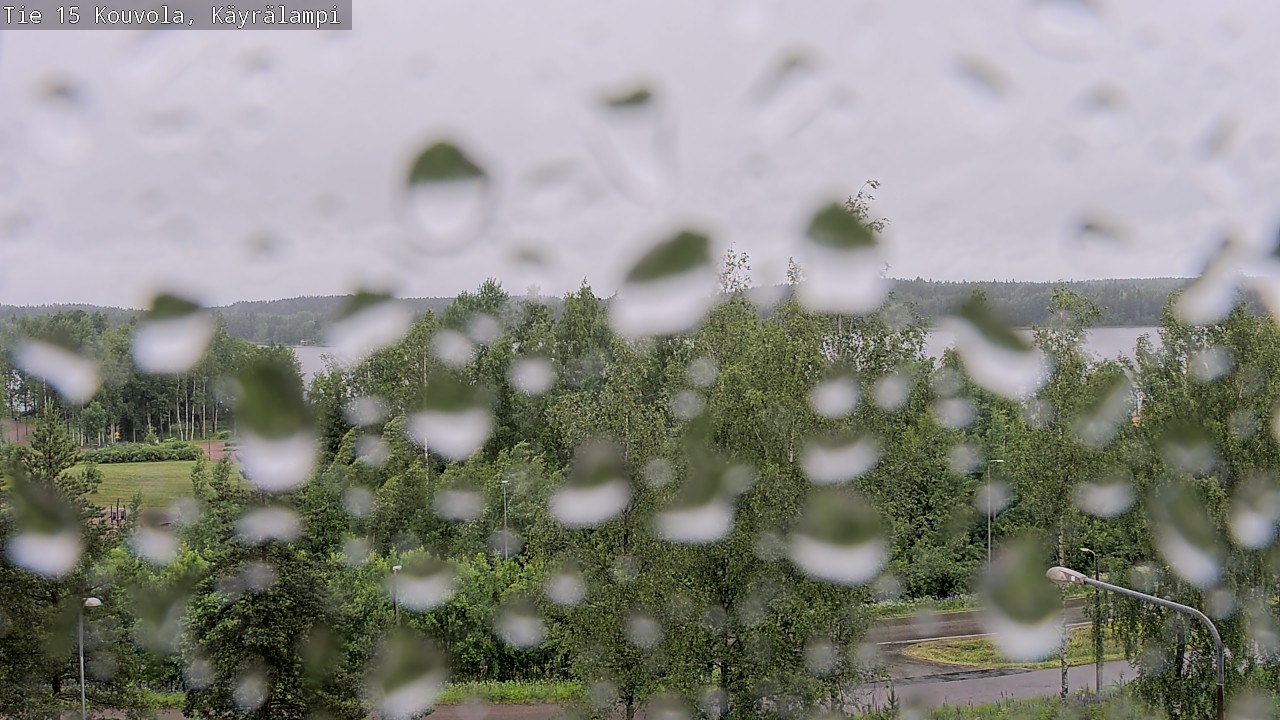 Weather Camera Image Väg 15 Kouvola, Käyrälampi, Kouvola, Kymenlaakso