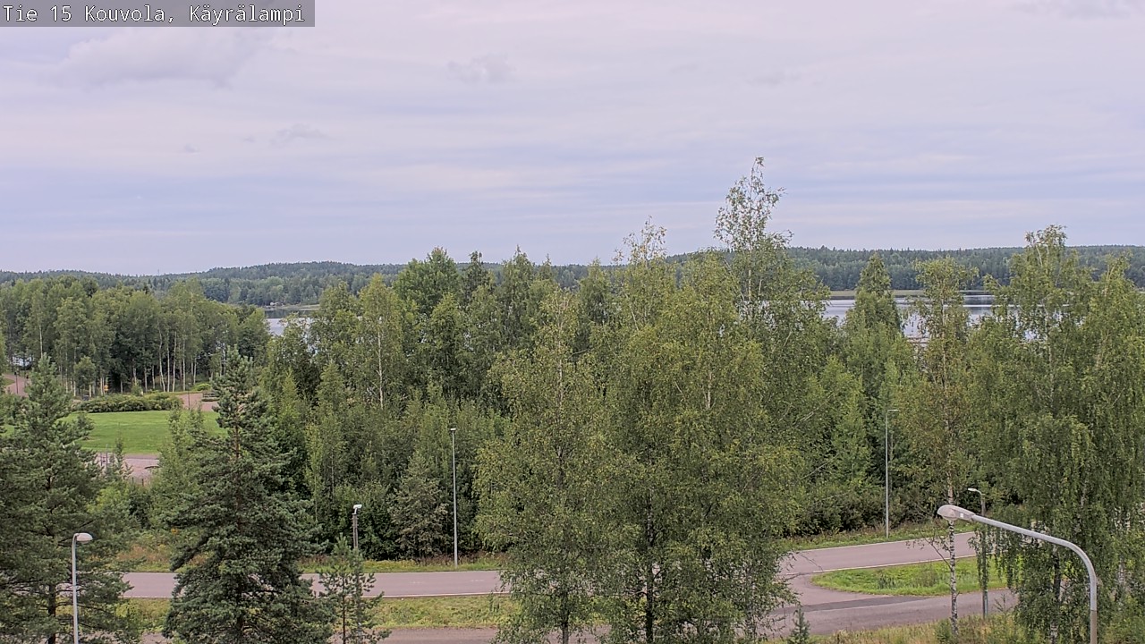 Weather Camera Image Road 15 Kouvola, Käyrälampi, Kouvola, Kymenlaakso