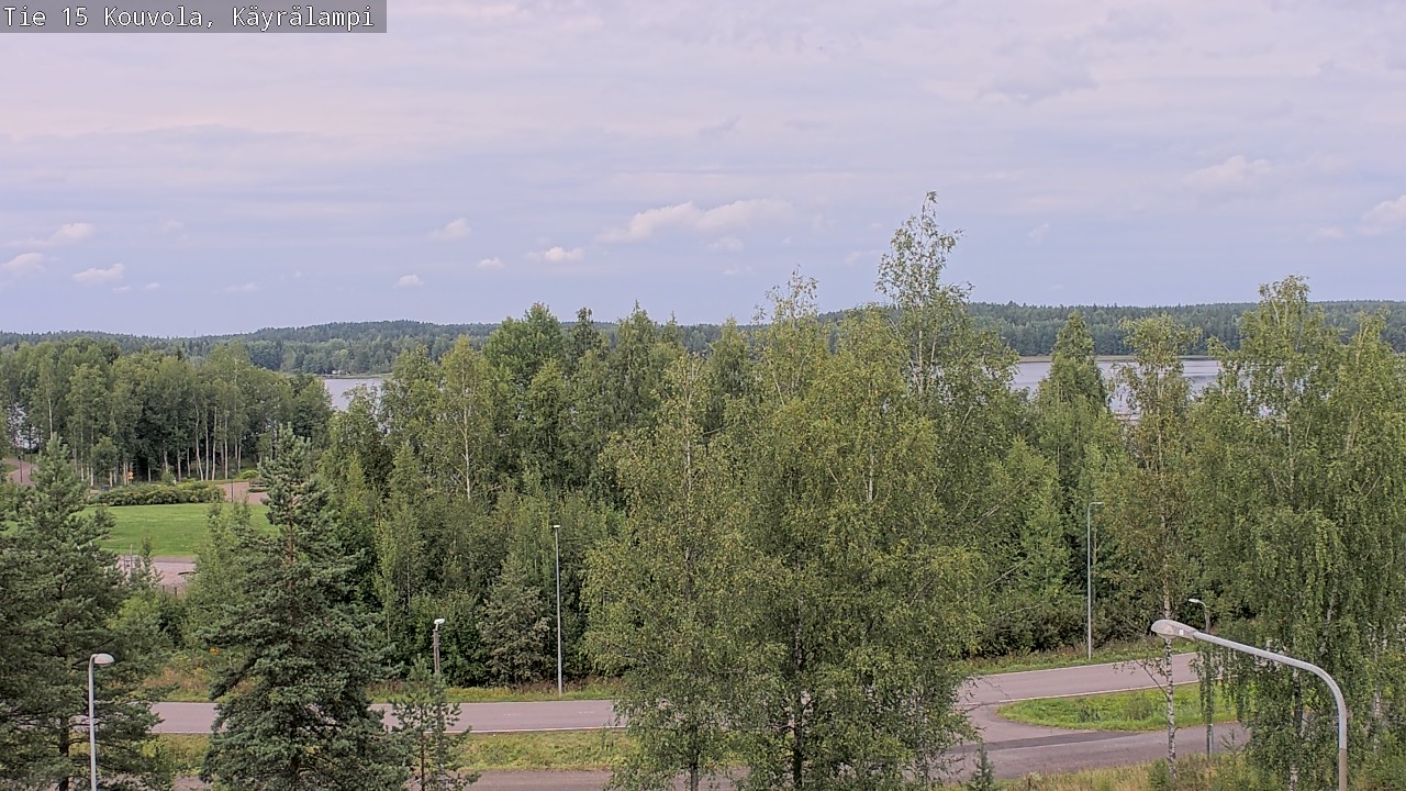 Weather Camera Image Road 15 Kouvola, Käyrälampi, Kouvola, Kymenlaakso
