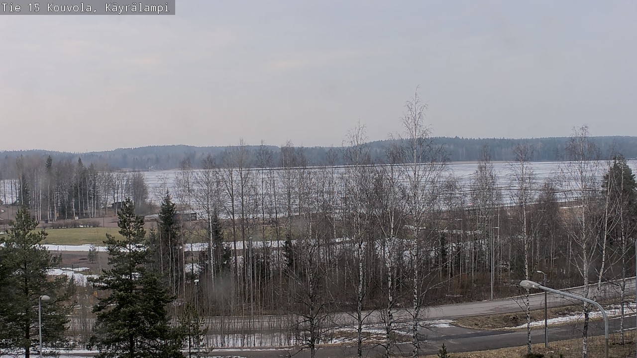 Weather Camera Image Road 15 Kouvola, Käyrälampi, Kouvola, Kymenlaakso