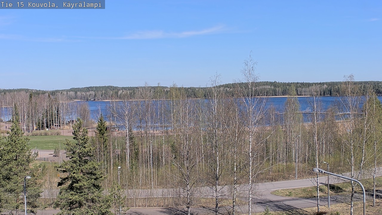 Weather Camera Image Road 15 Kouvola, Käyrälampi, Kouvola, Kymenlaakso