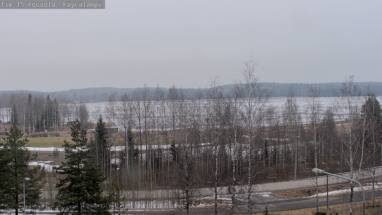 Weather Camera Image Road 15 Kouvola, Käyrälampi, Kouvola, Kymenlaakso