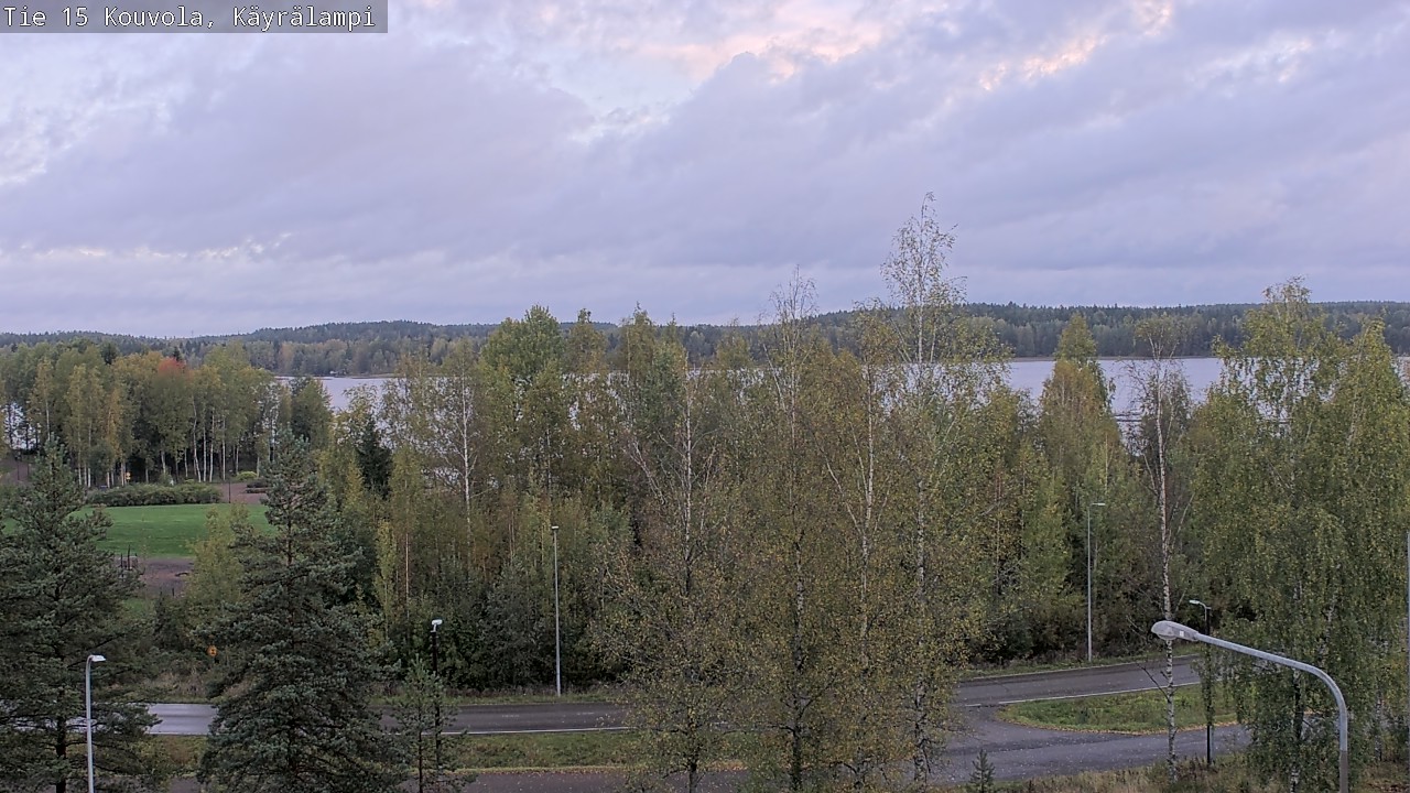 Weather Camera Image Väg 15 Kouvola, Käyrälampi, Kouvola, Kymenlaakso