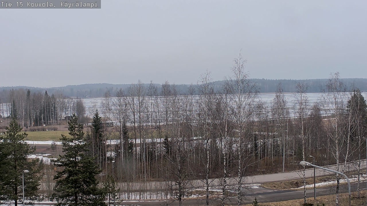 Weather Camera Image Road 15 Kouvola, Käyrälampi, Kouvola, Kymenlaakso