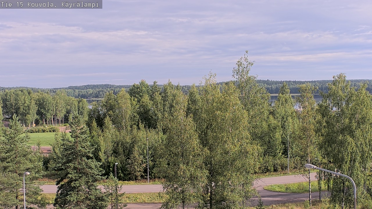 Weather Camera Image Road 15 Kouvola, Käyrälampi, Kouvola, Kymenlaakso