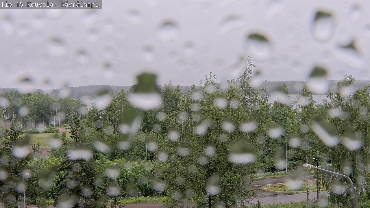 Weather Camera Image Väg 15 Kouvola, Käyrälampi, Kouvola, Kymenlaakso