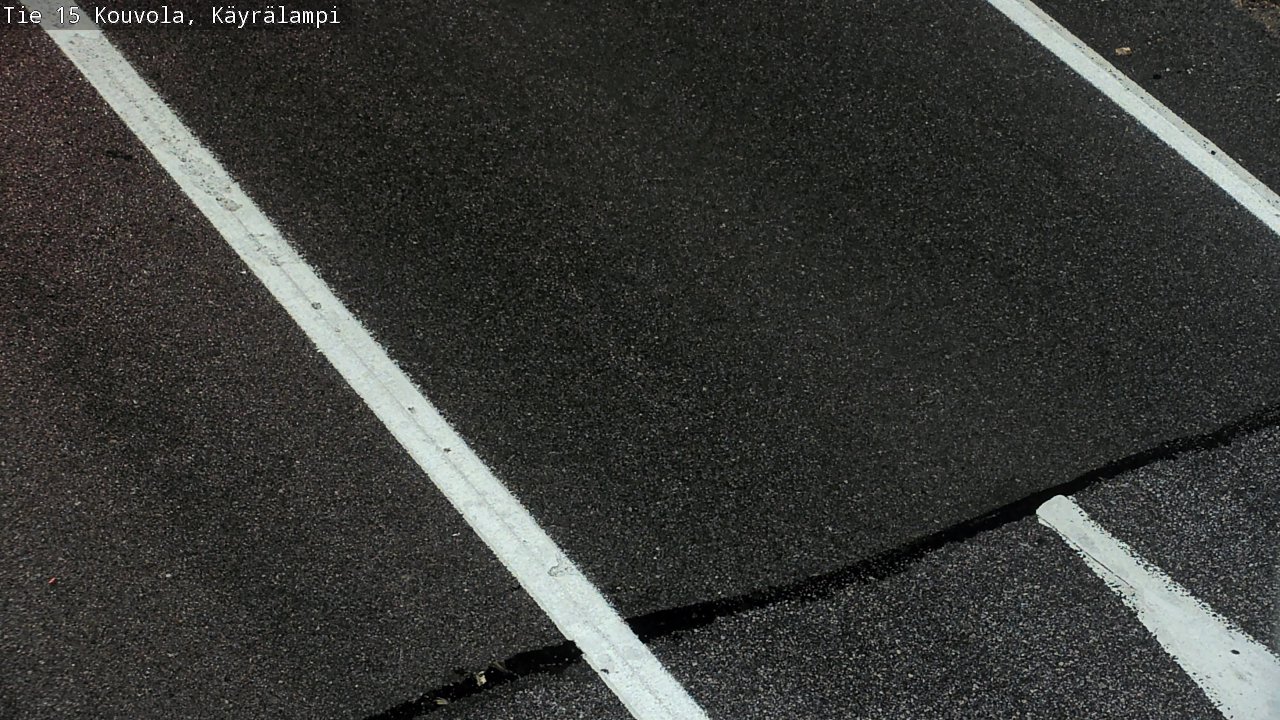Weather Camera Image Väg 15 Kouvola, Käyrälampi, Kouvola, Kymenlaakso