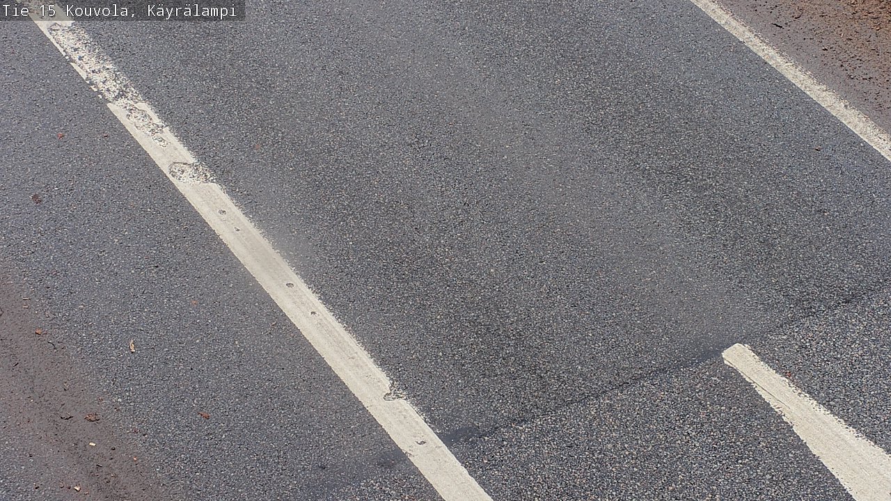 Weather Camera Image Väg 15 Kouvola, Käyrälampi, Kouvola, Kymenlaakso