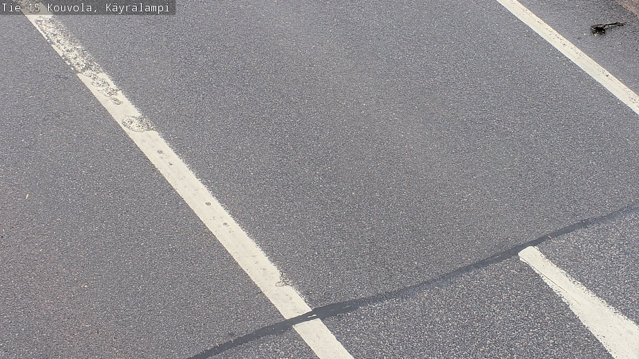 Weather Camera Image Road 15 Kouvola, Käyrälampi, Kouvola, Kymenlaakso