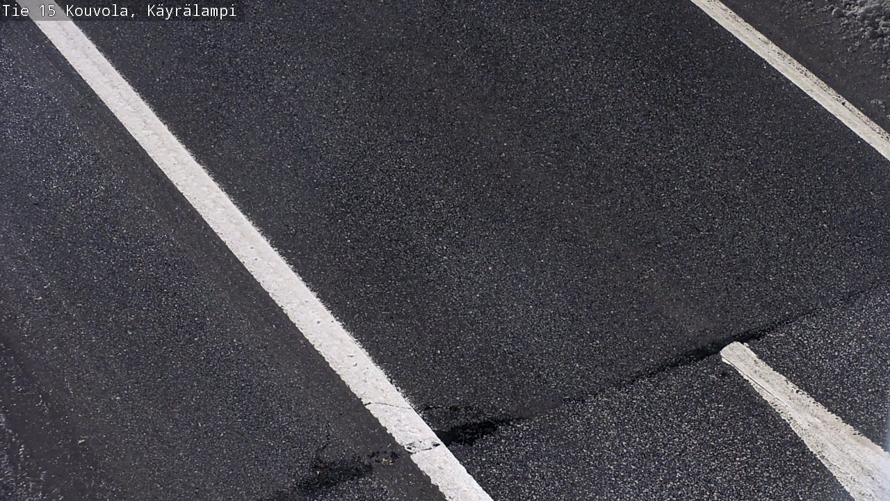 Weather Camera Image Väg 15 Kouvola, Käyrälampi, Kouvola, Kymenlaakso