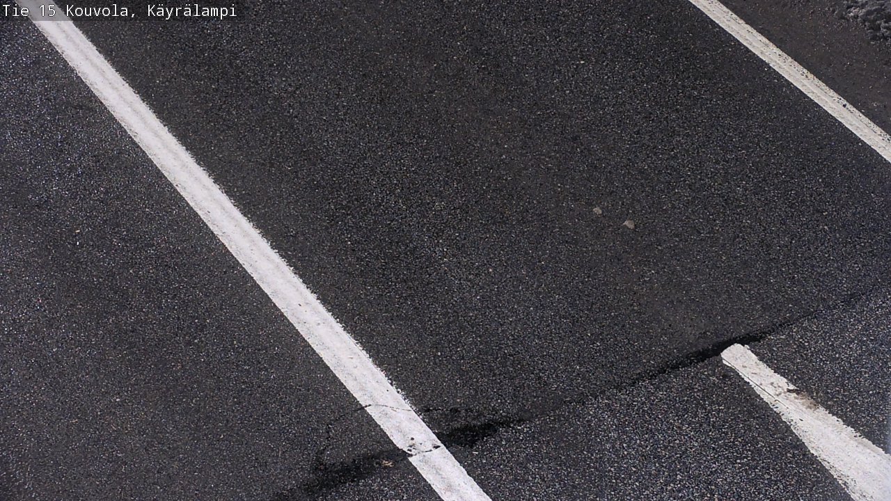 Weather Camera Image Väg 15 Kouvola, Käyrälampi, Kouvola, Kymenlaakso