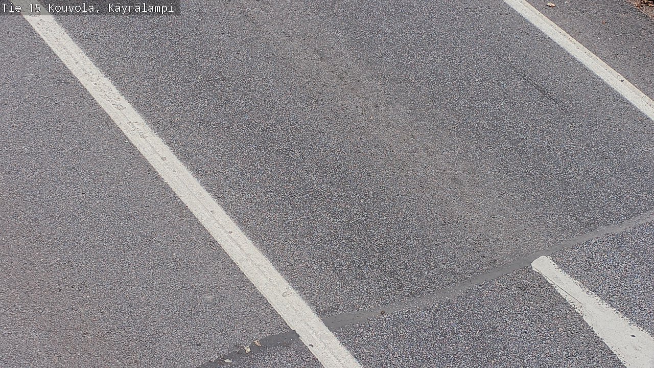 Weather Camera Image Road 15 Kouvola, Käyrälampi, Kouvola, Kymenlaakso
