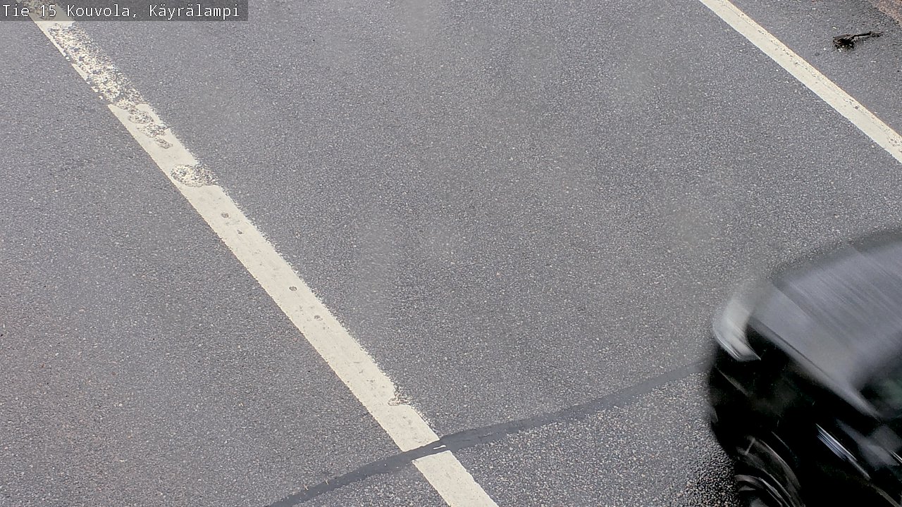 Weather Camera Image Road 15 Kouvola, Käyrälampi, Kouvola, Kymenlaakso