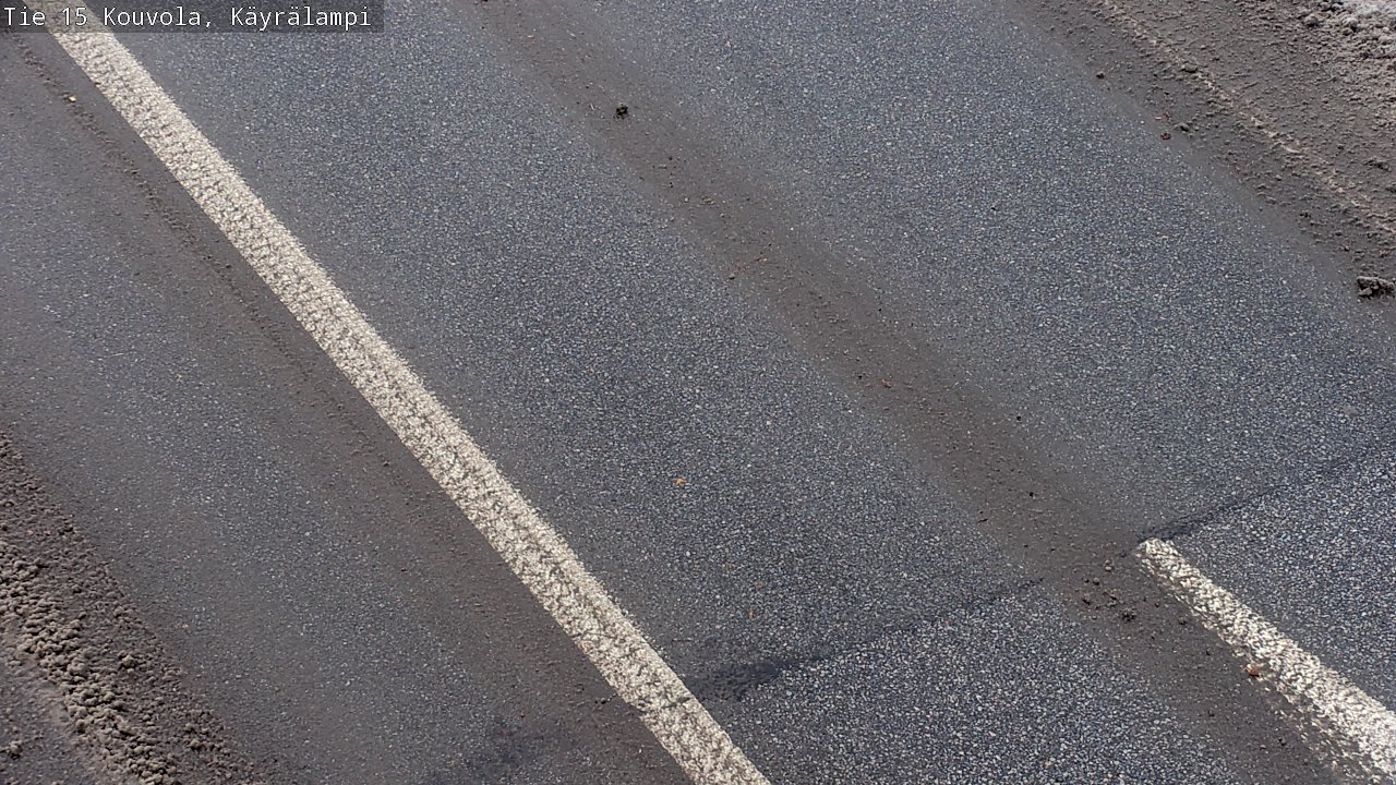 Weather Camera Image Road 15 Kouvola, Käyrälampi, Kouvola, Kymenlaakso