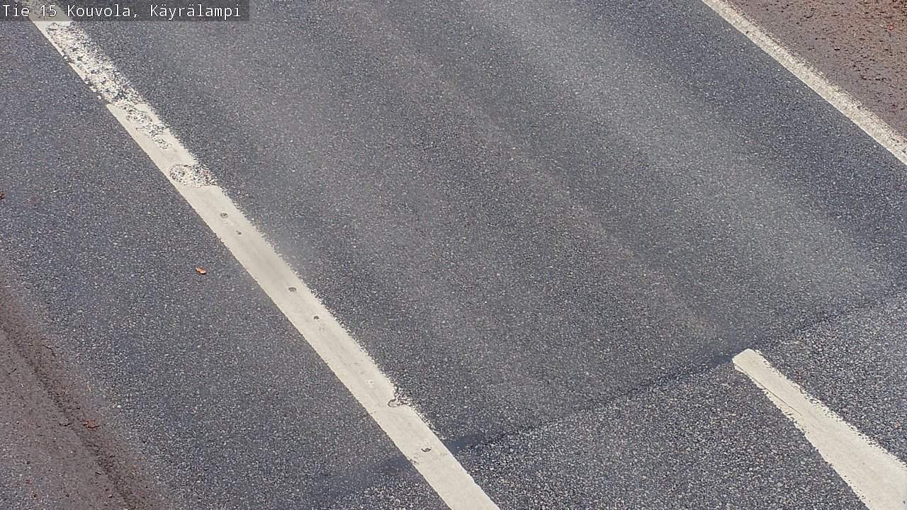 Weather Camera Image Väg 15 Kouvola, Käyrälampi, Kouvola, Kymenlaakso