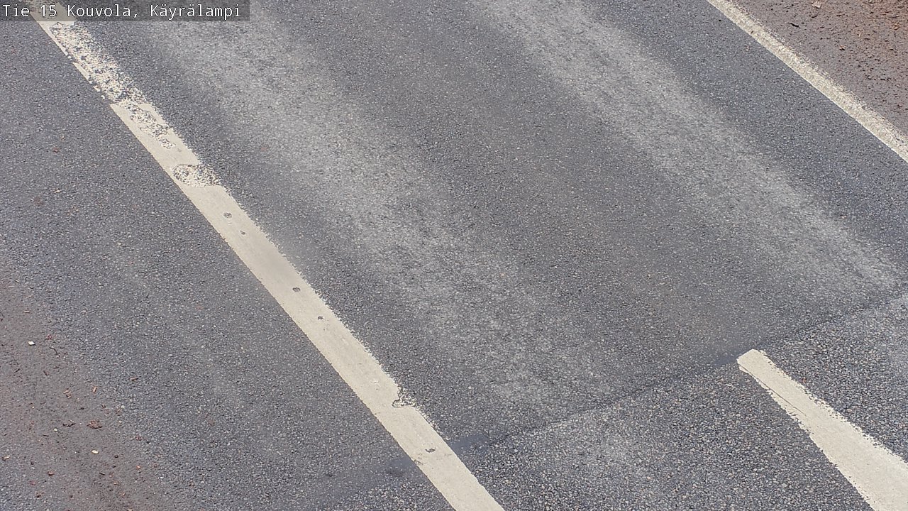 Weather Camera Image Väg 15 Kouvola, Käyrälampi, Kouvola, Kymenlaakso