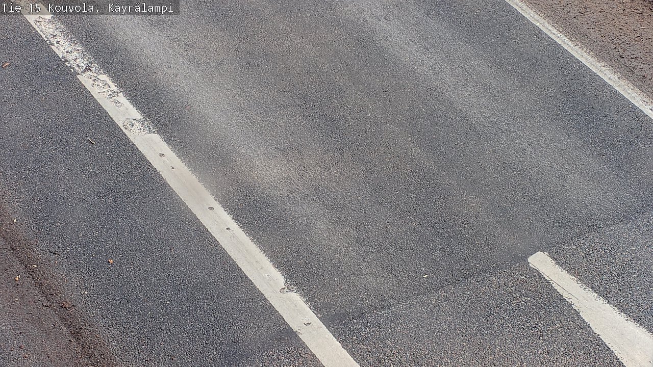 Weather Camera Image Väg 15 Kouvola, Käyrälampi, Kouvola, Kymenlaakso