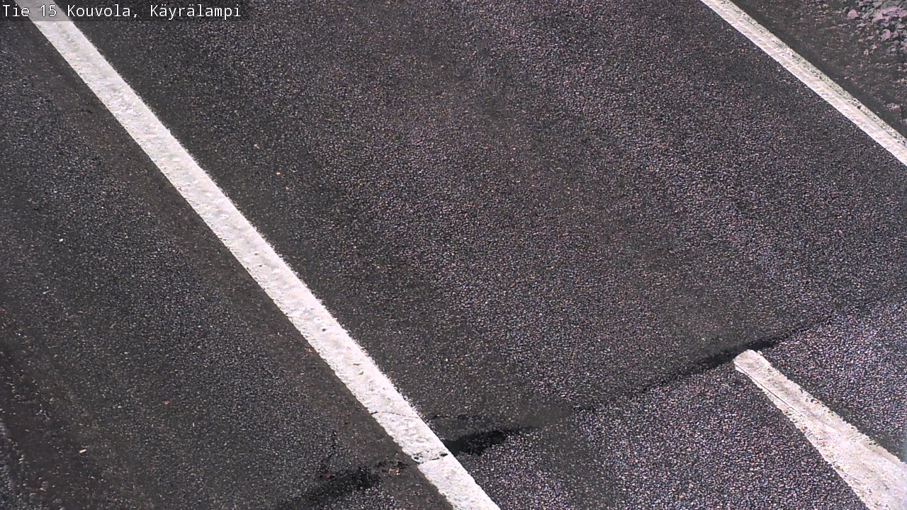 Weather Camera Image Väg 15 Kouvola, Käyrälampi, Kouvola, Kymenlaakso