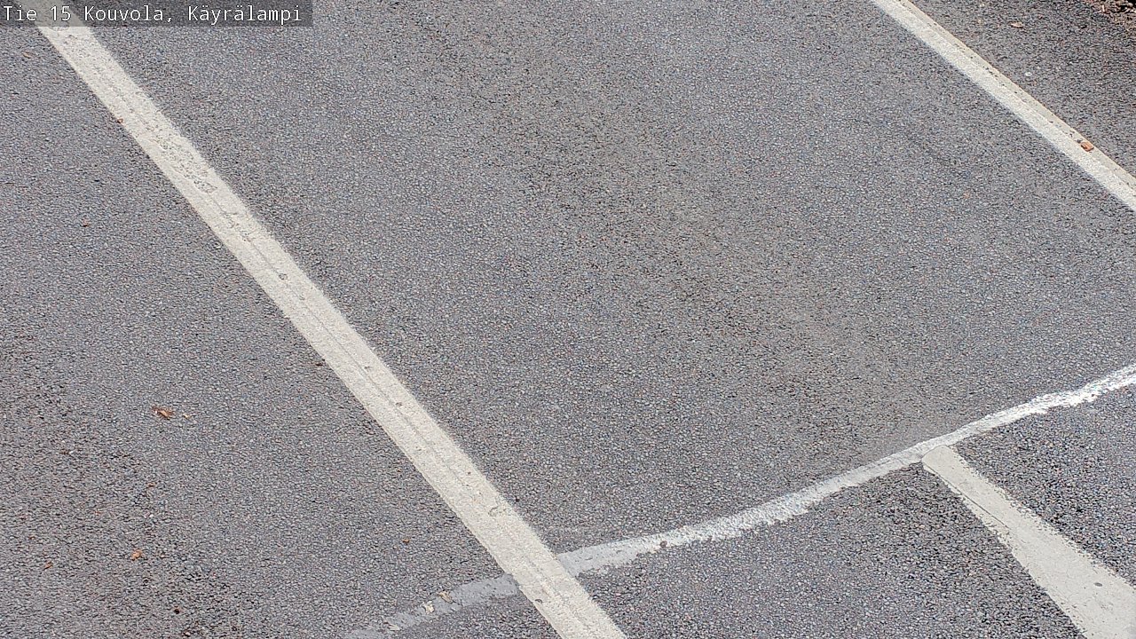 Weather Camera Image Väg 15 Kouvola, Käyrälampi, Kouvola, Kymenlaakso