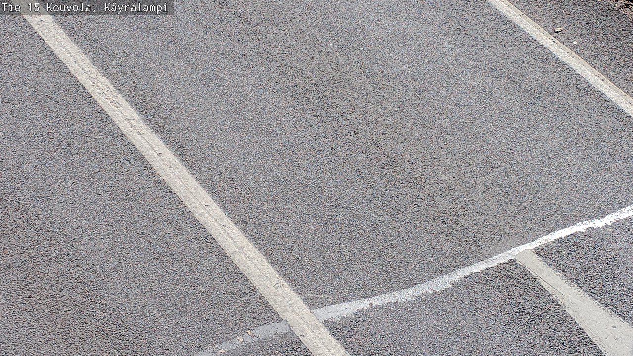 Weather Camera Image Road 15 Kouvola, Käyrälampi, Kouvola, Kymenlaakso