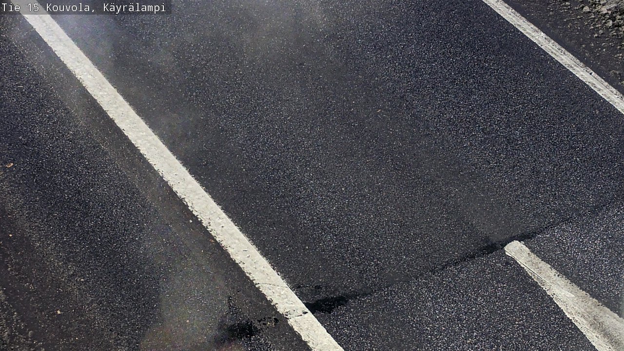Weather Camera Image Väg 15 Kouvola, Käyrälampi, Kouvola, Kymenlaakso
