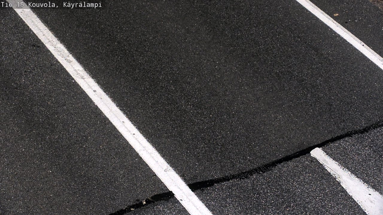 Weather Camera Image Väg 15 Kouvola, Käyrälampi, Kouvola, Kymenlaakso