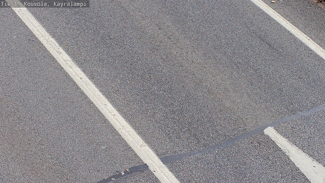 Weather Camera Image Road 15 Kouvola, Käyrälampi, Kouvola, Kymenlaakso