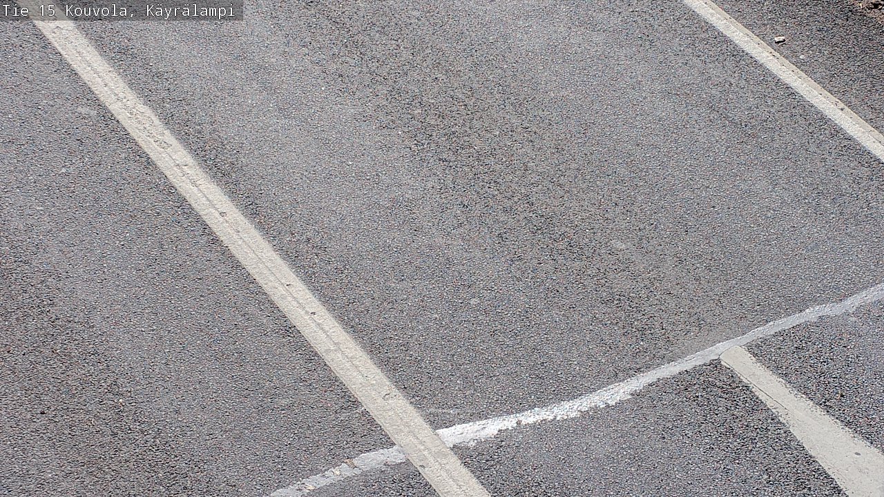 Weather Camera Image Road 15 Kouvola, Käyrälampi, Kouvola, Kymenlaakso