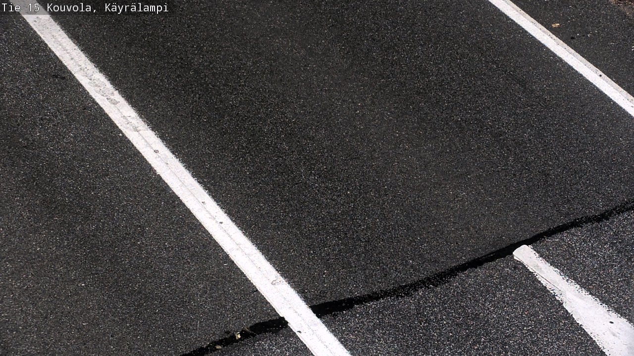 Weather Camera Image Väg 15 Kouvola, Käyrälampi, Kouvola, Kymenlaakso