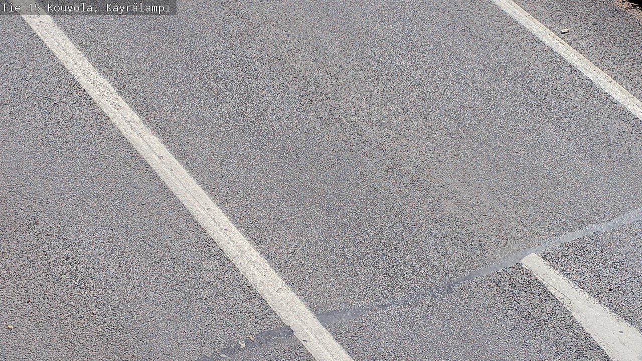 Weather Camera Image Road 15 Kouvola, Käyrälampi, Kouvola, Kymenlaakso