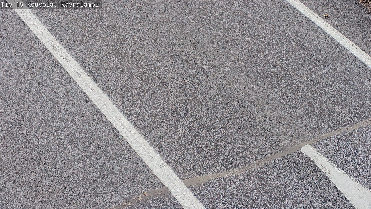 Weather Camera Image Road 15 Kouvola, Käyrälampi, Kouvola, Kymenlaakso