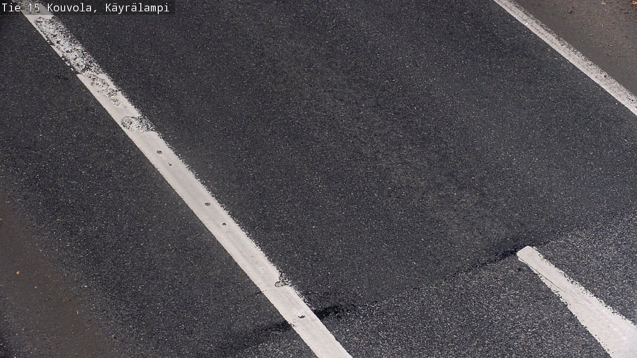 Weather Camera Image Road 15 Kouvola, Käyrälampi, Kouvola, Kymenlaakso
