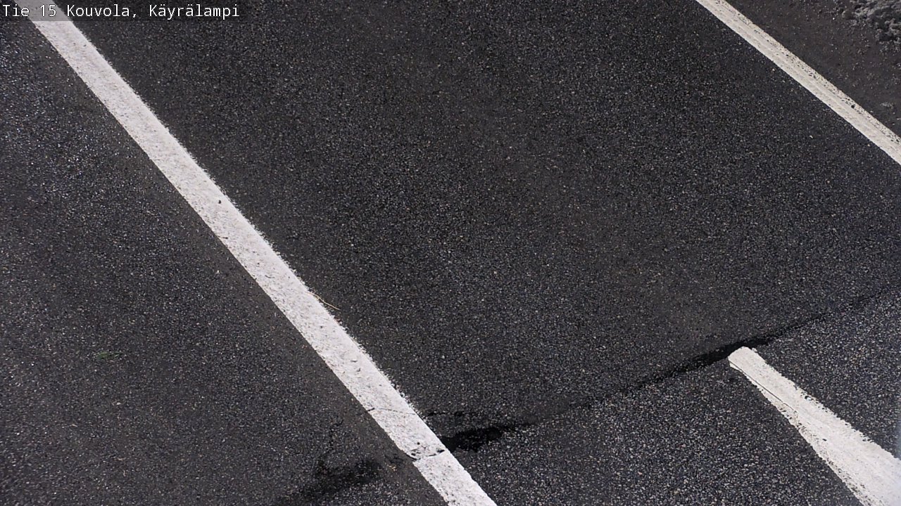 Weather Camera Image Väg 15 Kouvola, Käyrälampi, Kouvola, Kymenlaakso