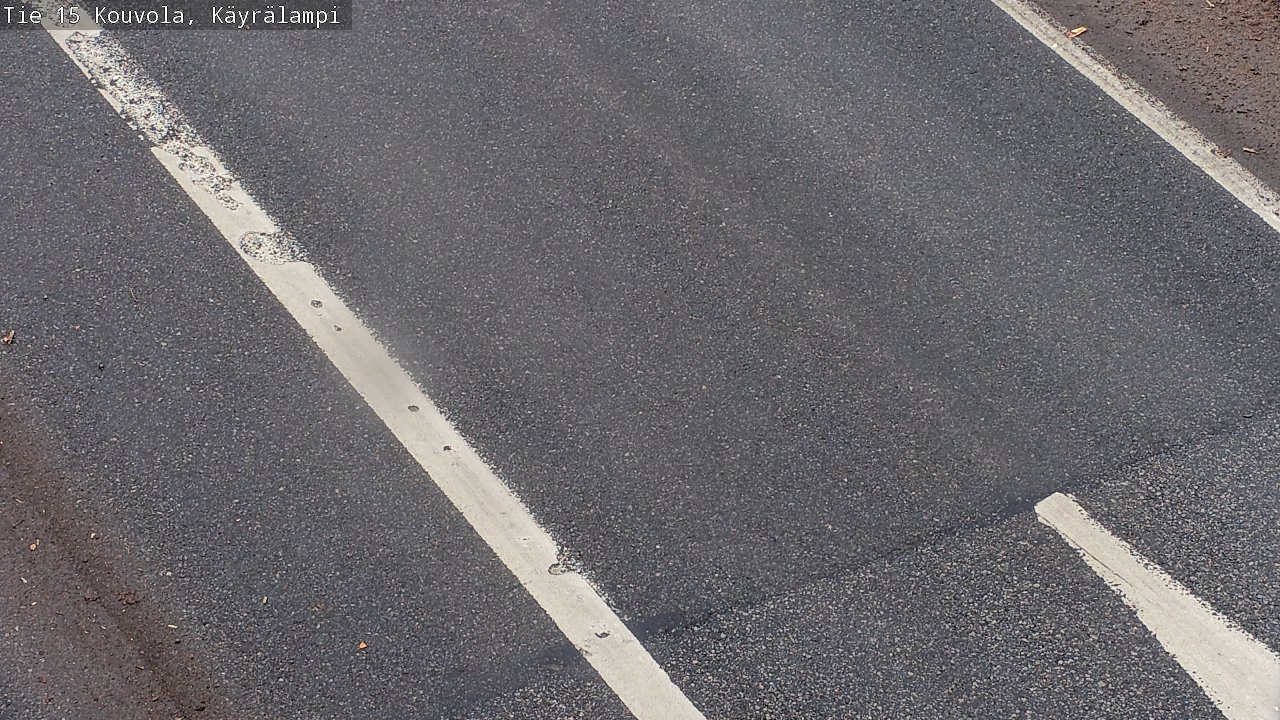 Weather Camera Image Väg 15 Kouvola, Käyrälampi, Kouvola, Kymenlaakso