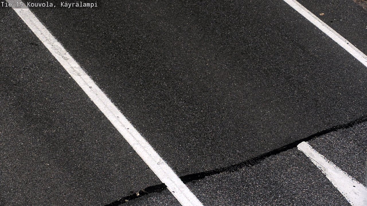 Weather Camera Image Väg 15 Kouvola, Käyrälampi, Kouvola, Kymenlaakso