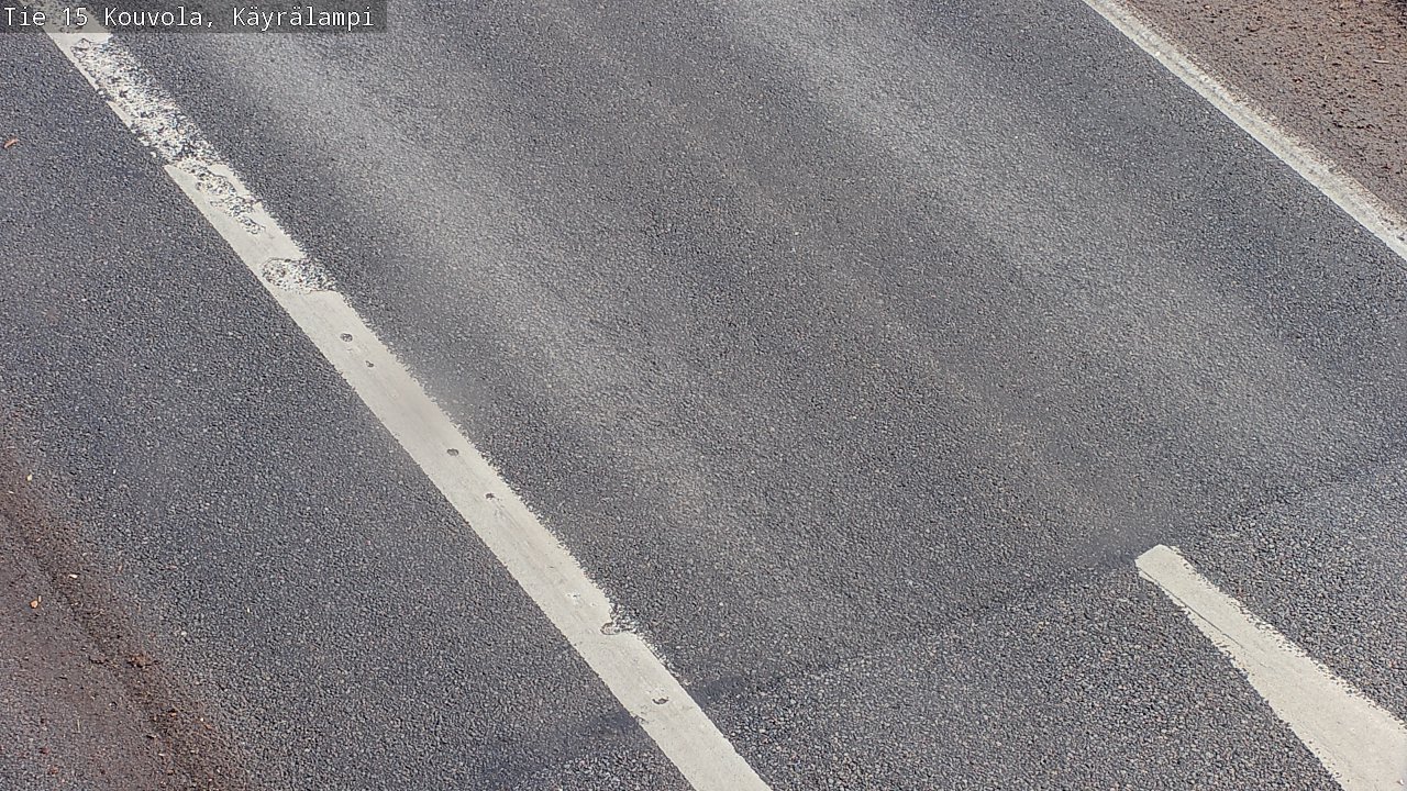 Weather Camera Image Väg 15 Kouvola, Käyrälampi, Kouvola, Kymenlaakso