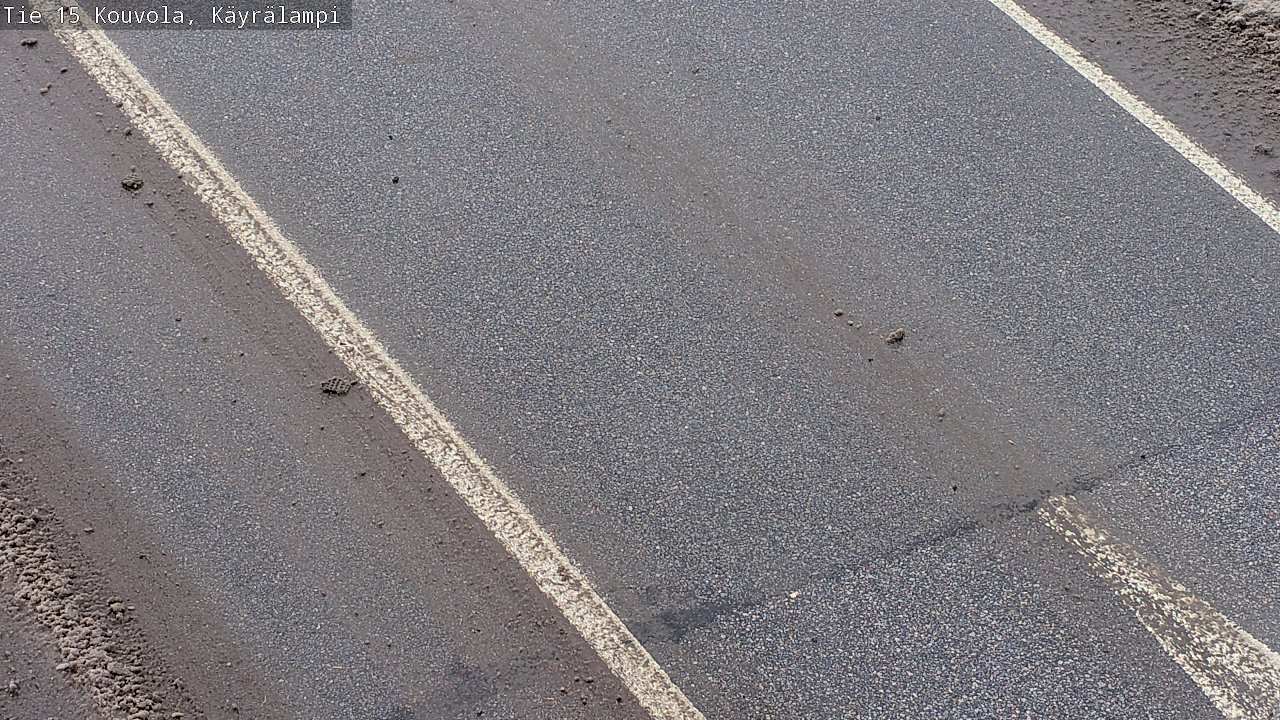 Weather Camera Image Väg 15 Kouvola, Käyrälampi, Kouvola, Kymenlaakso