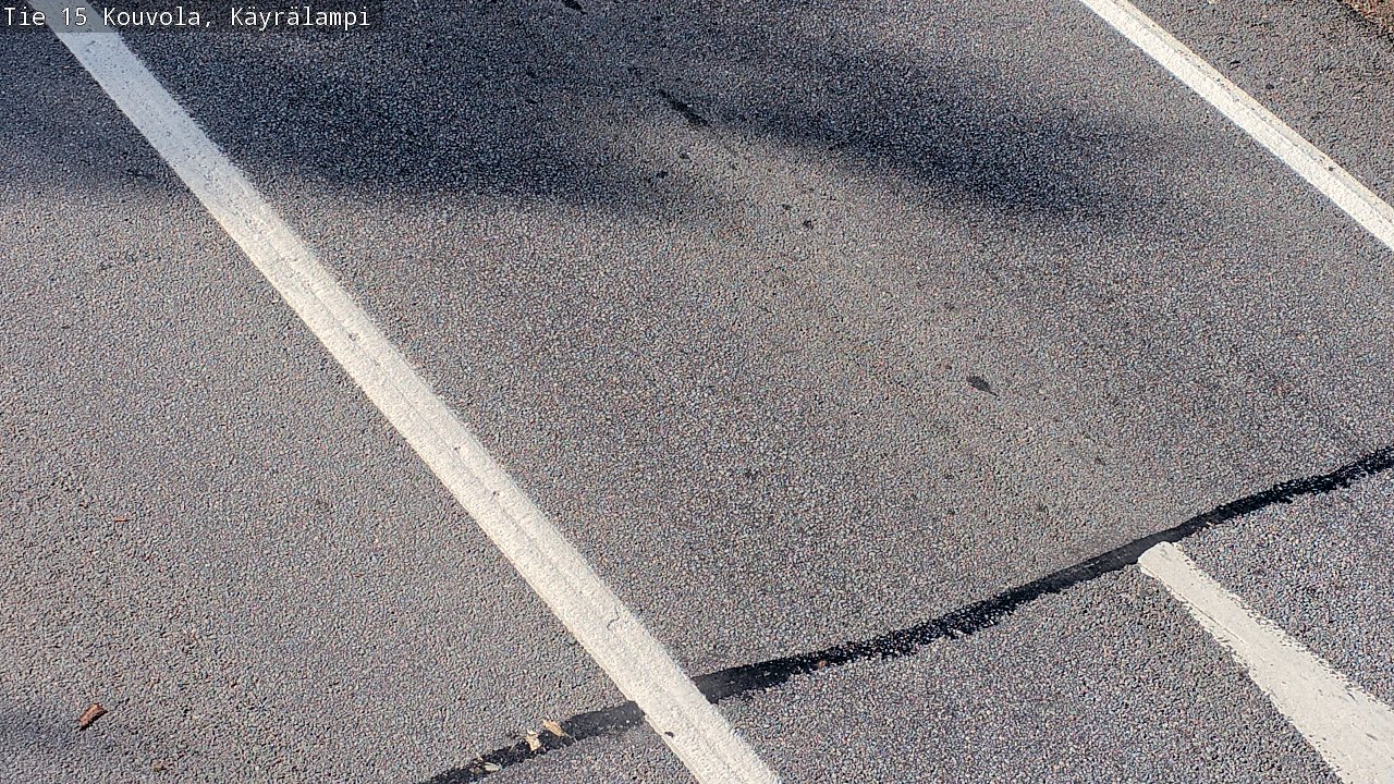 Weather Camera Image Road 15 Kouvola, Käyrälampi, Kouvola, Kymenlaakso
