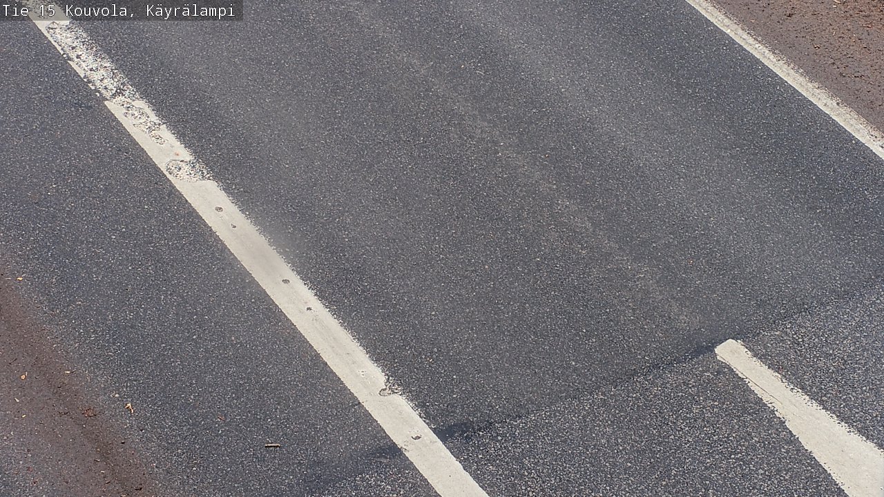 Weather Camera Image Väg 15 Kouvola, Käyrälampi, Kouvola, Kymenlaakso